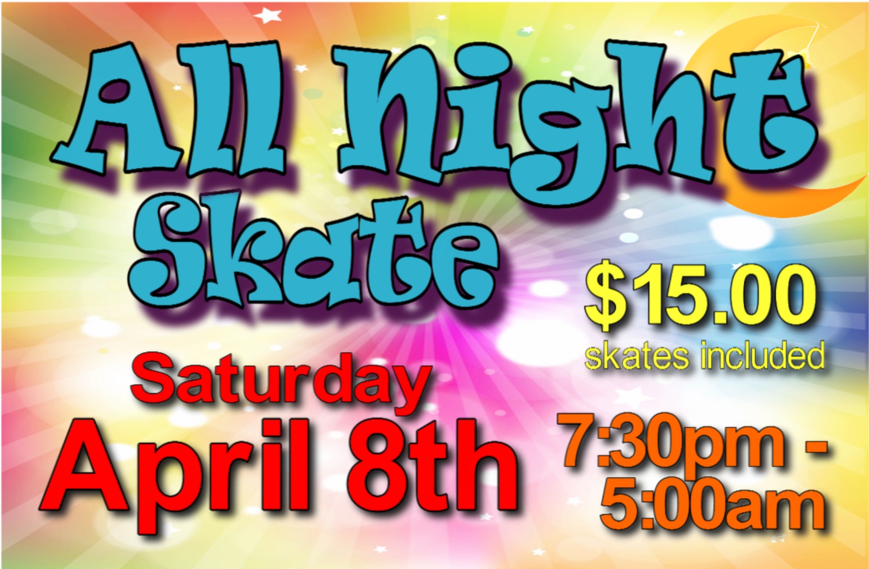 All Night Skate — Roller Dome North